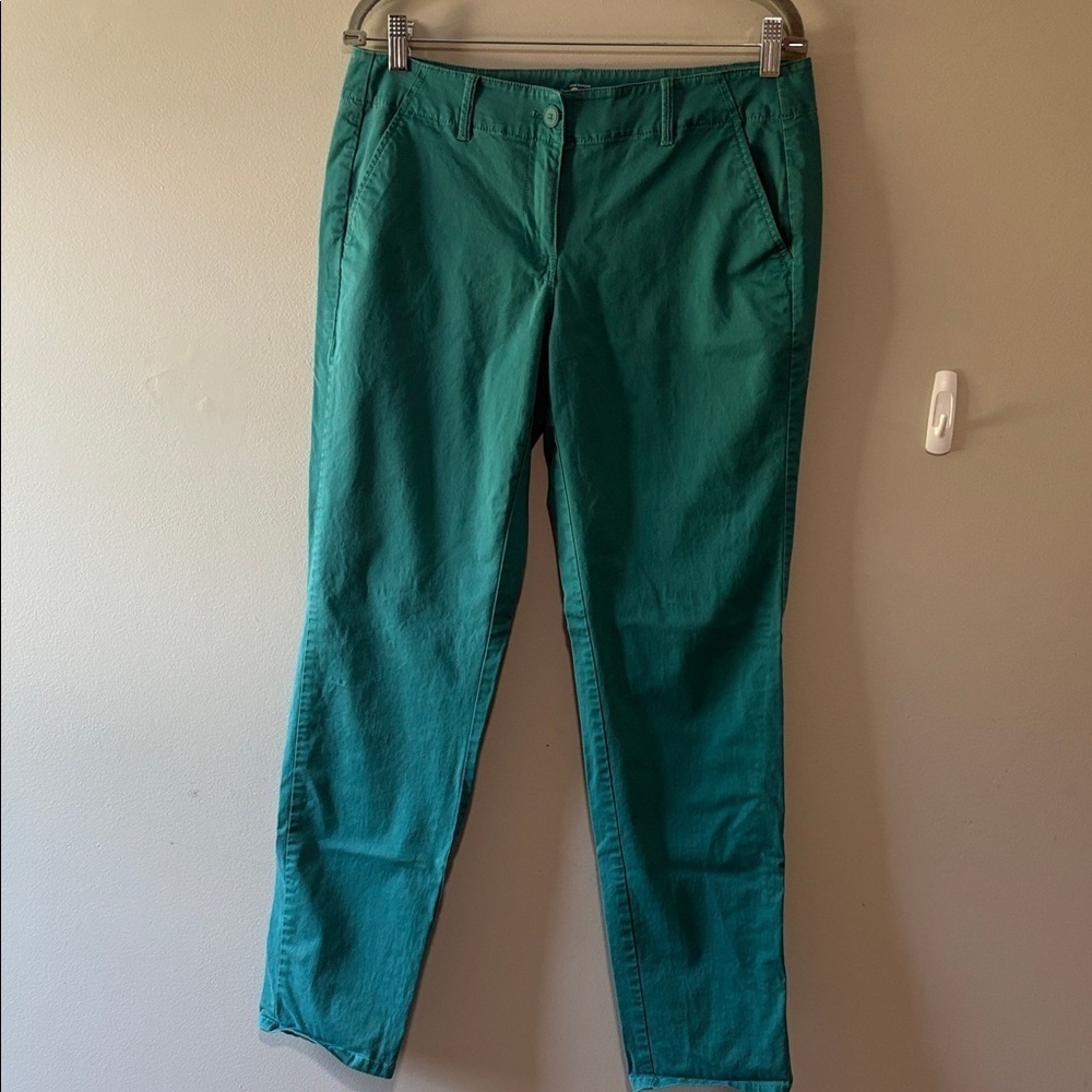 Ann Taylor Loft Teal Women's Trousers Size 8